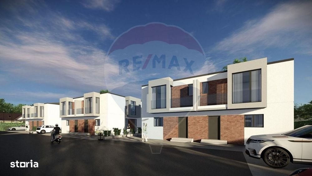 DE INCHIRIAT Casă nouă Tunari | 4 camere | curte proprie | 2 parcări |