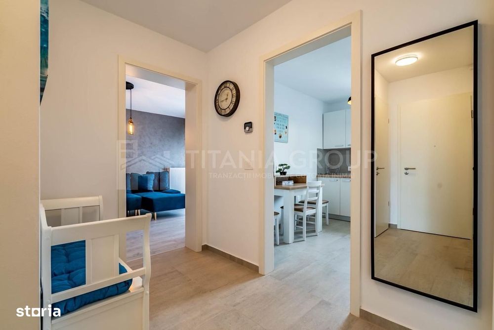 Apartament modern cu 2 camere, decomandat, parcare - Kasper, Coresi
