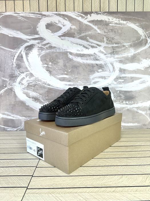 Christian Louboutin Low Black Spikes