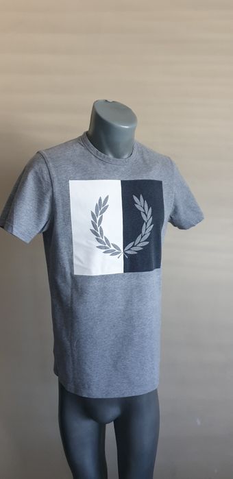Fred Perry Cotton Mens Size S  ОРИГИНАЛ! Мъжка Тениска!