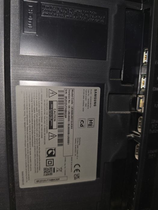 Tv samsung display ars