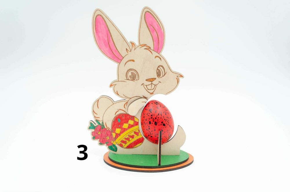 Детски комплект за сглобяване - Поставка за великденски яйца