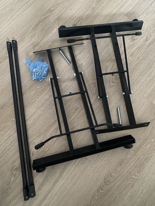 Pat / Fotoliu 2 in 1, pentru saloane cosmetica, masaj, tatuaj