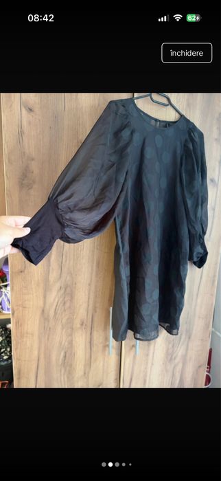 Rochie neagră Vero Moda XS