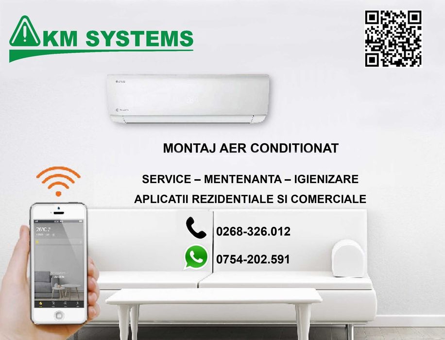 Montaj Aer conditionat - service - igienizare / Climatizare - ventilatie