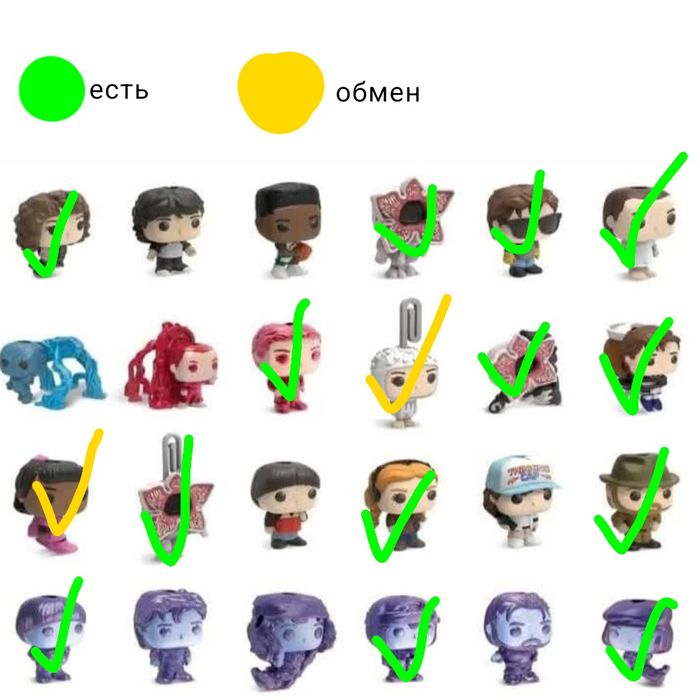 обмен осд фигурки