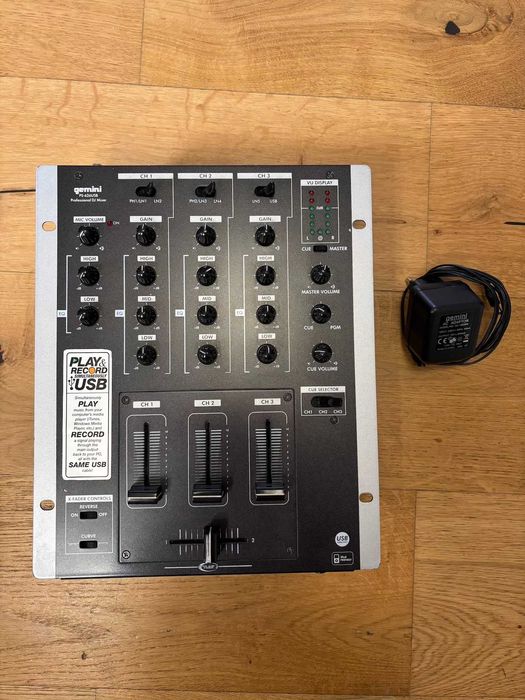 DJ Миксер Gemini 626 PS626 USB