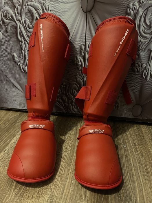 Protectie tibie si picior karate 900