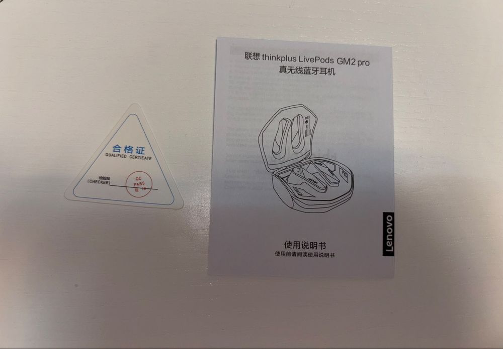 Căști wireless Lenovo ThinkPlus Live Pods GM2 Pro – Noi, sigilate, Bluetooth 5.3