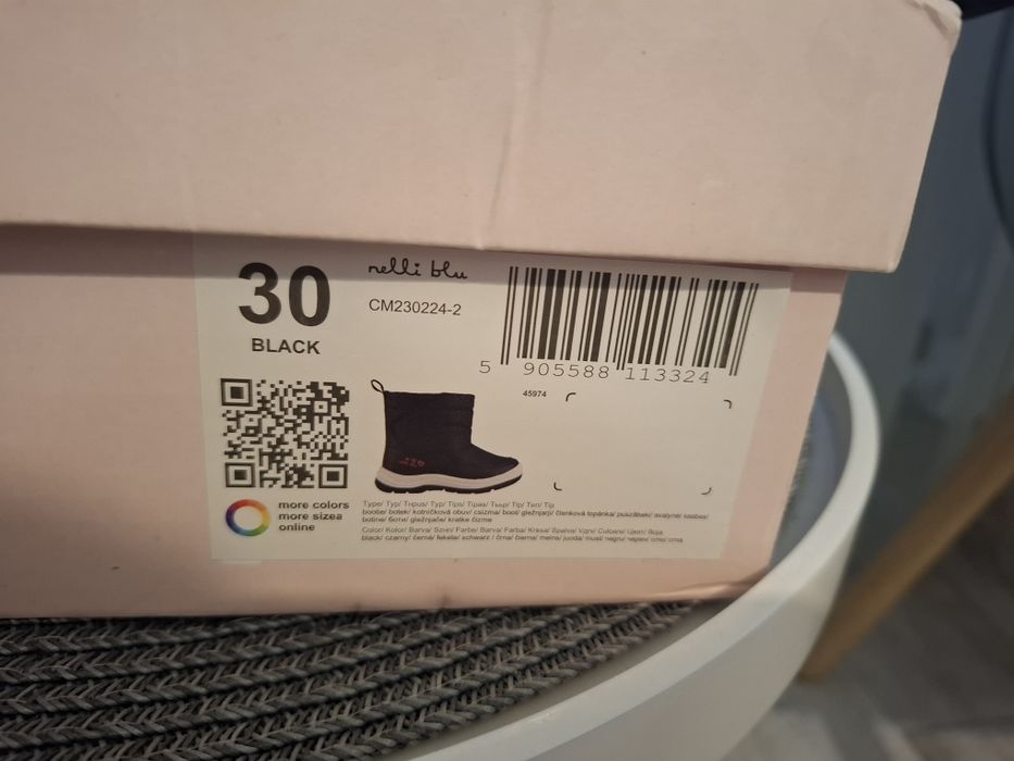 Детски ботуши Nelly blu, номер 30