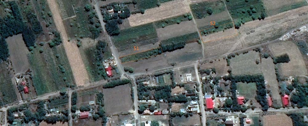 Teren 2 loturi 1000mp si 1827mp Sat Florica/Jud. Calarasi