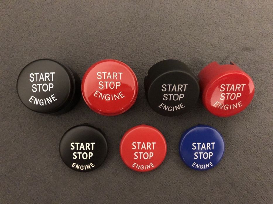 Buton capac start stop BMW seria 1 3 5 7 F10 F30 E87 E90 E60 X1 X5 X6