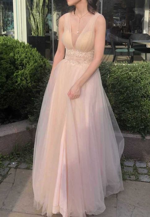 Рокля тюл, с аксесоари