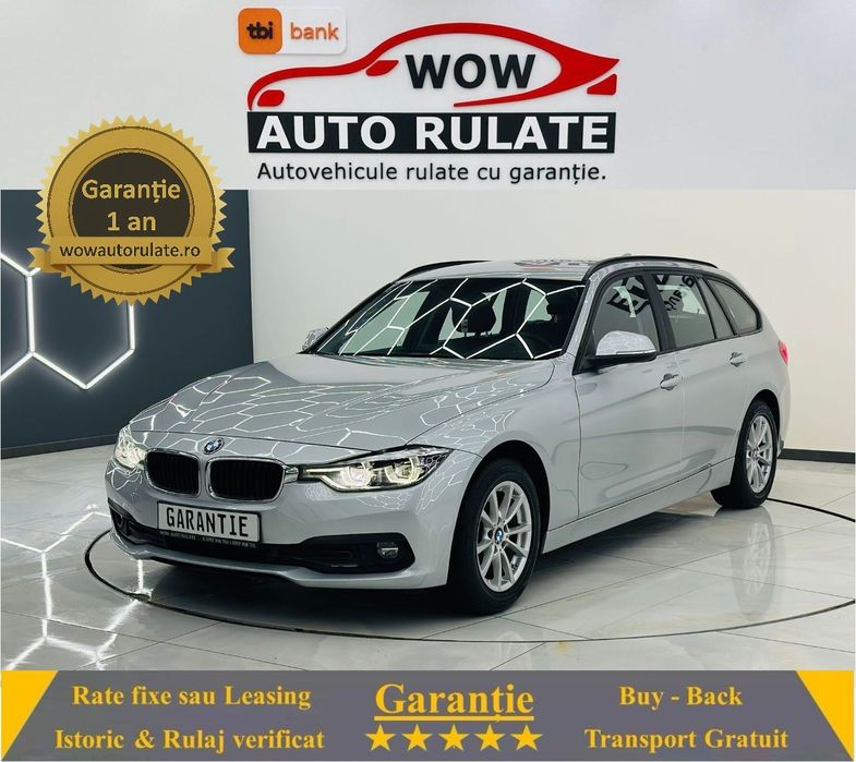 BMW Seria 3 2015 2.0D E6 Garantie 12 Luni Rate Avans 0 Doar Cu Buletinul