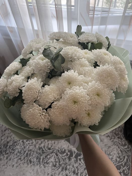 ШИКАРНЫЙ букет из хризантем