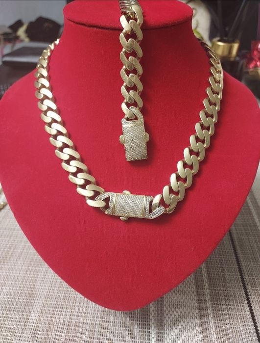Lant Cuban 14k  Italia