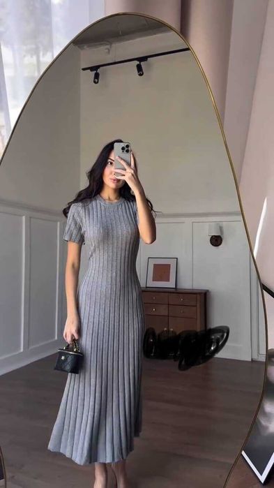 трикотажное платье