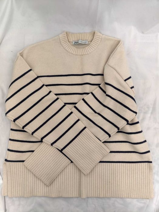 Свитер Zara S бежевый