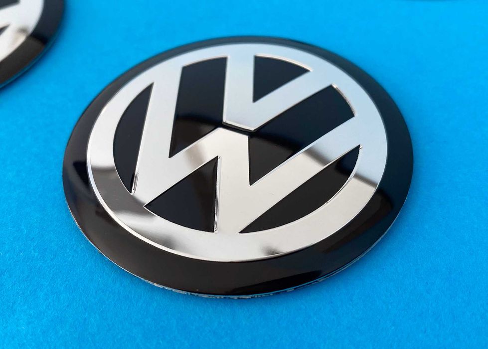 Vw Стикери за капачки на джанти / Golf / passat / bora емблеми лепенка