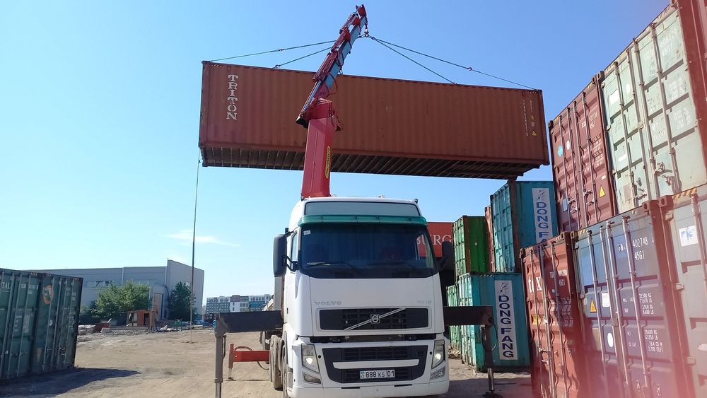 услуги манипулятора  длинномер контейнеровоз