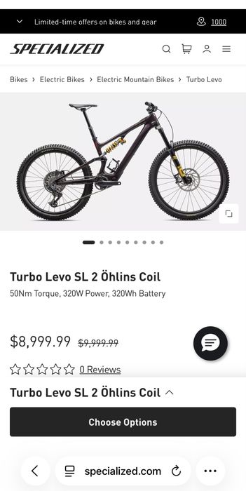 2025 Specialized Turbo Levo SL 2 Ohlins Edition