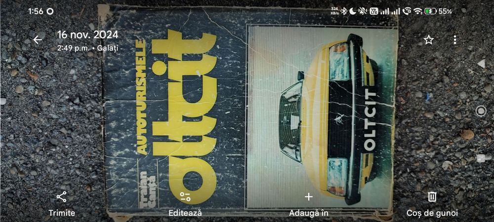 Autoturismele Oltcit , cartea lui Traian Canta an 1987 RSR