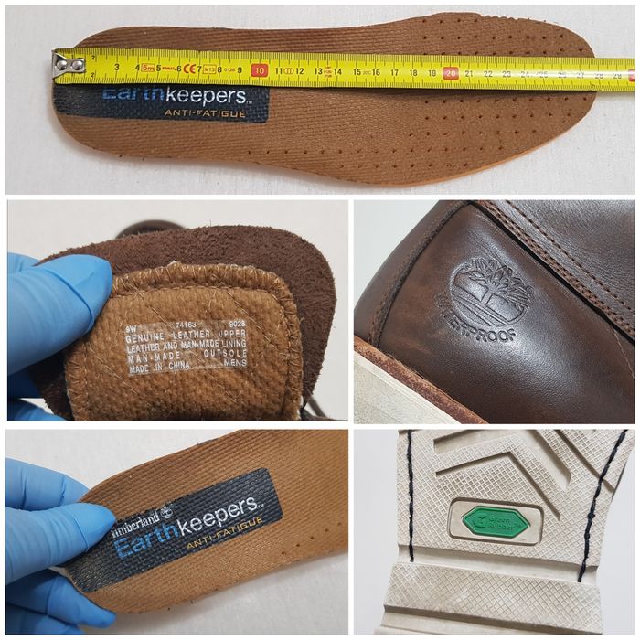 Ghete, bocanci Timberland Earth Keepers Waterproof, piele naturală 43