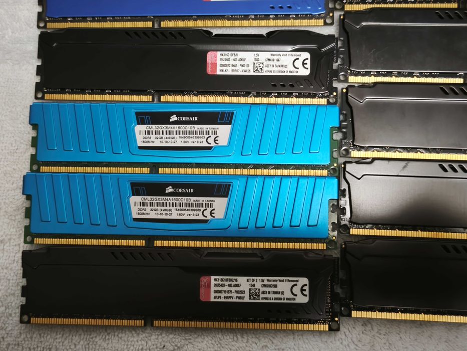 memorie ram 8gb ddr3 1600 mhz Kingston Corsair Crucial Geil G.Skill