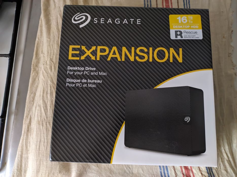 Hdd hard portabil usb 3.0 seagate 14tb 16tb 16 tera