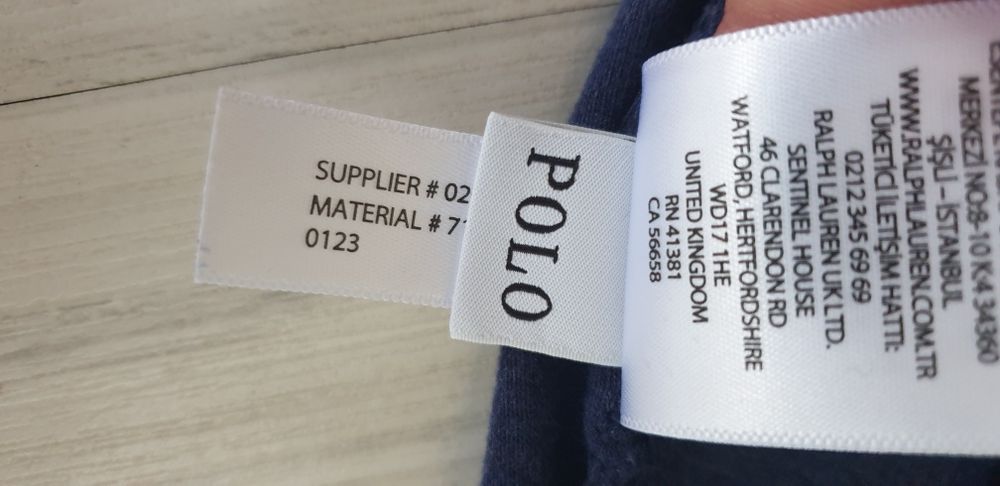 POLO Ralph Lauren  Full Zip  /  M  ОРИГИНАЛ! Мъжко Горнище с цял Цип!