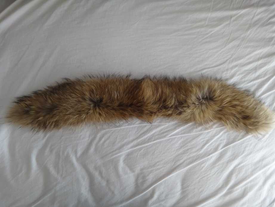 Яка от естествен косъм лисица