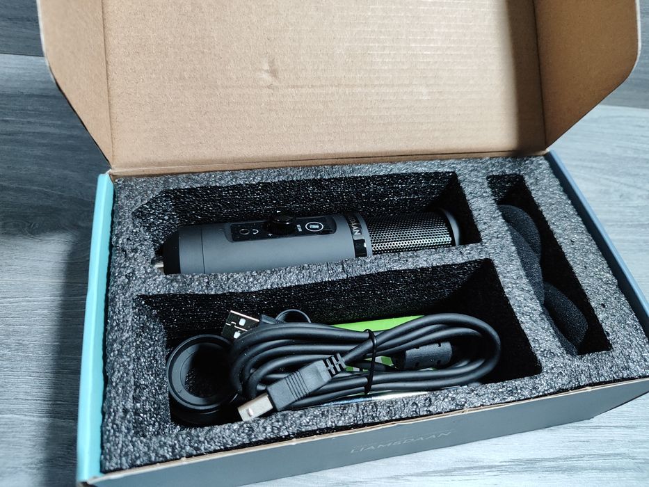 ПРОМО ! Liam & Daam Професионален микрофон за стрийминг / студио !