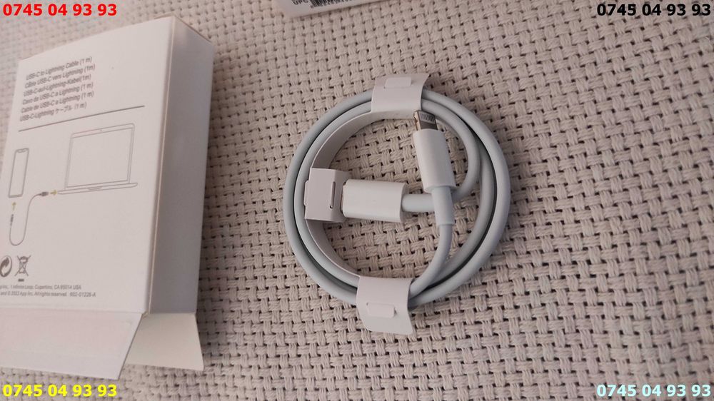 cablu IPHONE de la tip C la iphone noi in cutie pret pe buc
