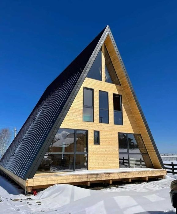 Case Cabane din lemn tip A