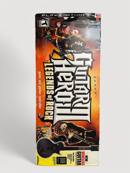 Беспроводная гитара Guitar Hero для PS3