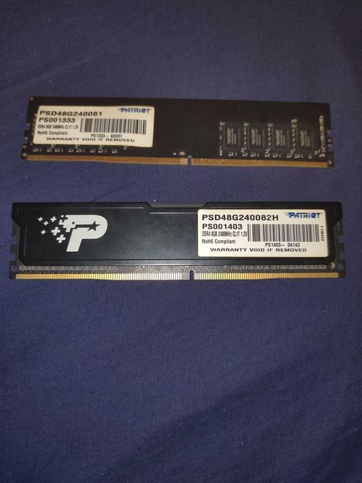 Ram Patriot 8+8gb 2400mhz