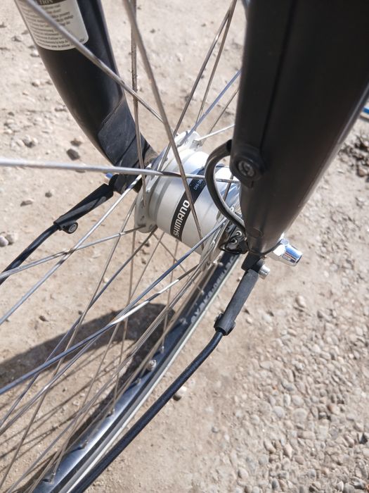 Bicicletă cu viteze în butuc