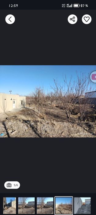 Vobkentda Rozmoz MFY tez va arzon uchastka sotiladi.