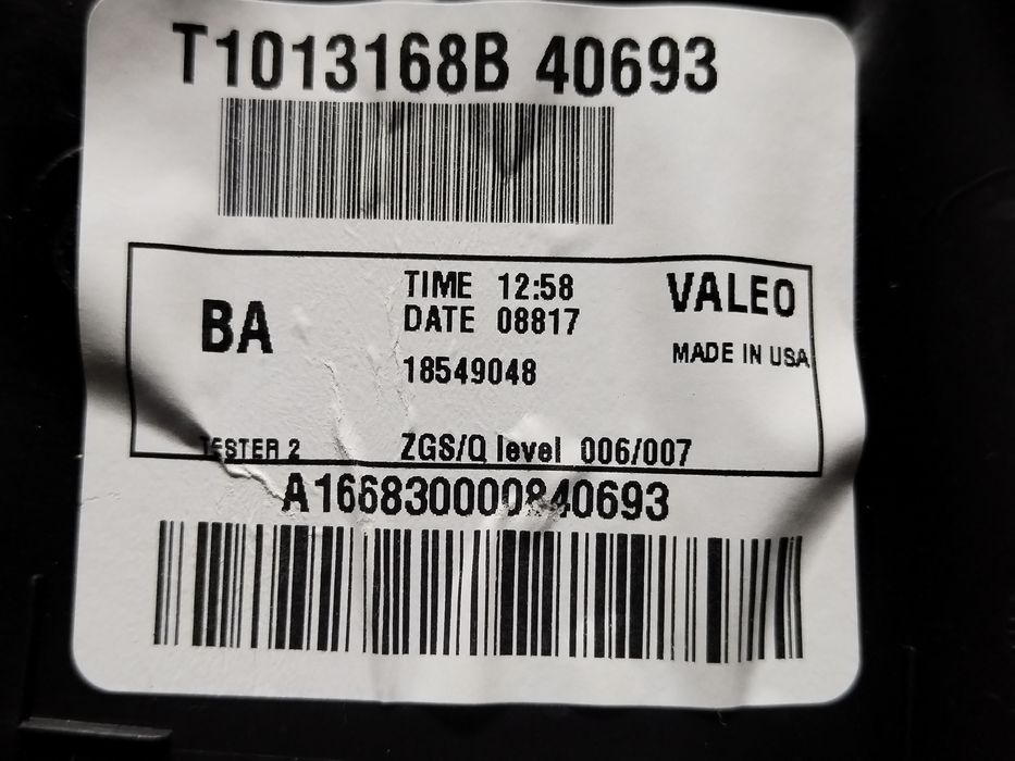 aeroterma mercedes-benz gle (2015->) [w292] 3.0 motorina 2017