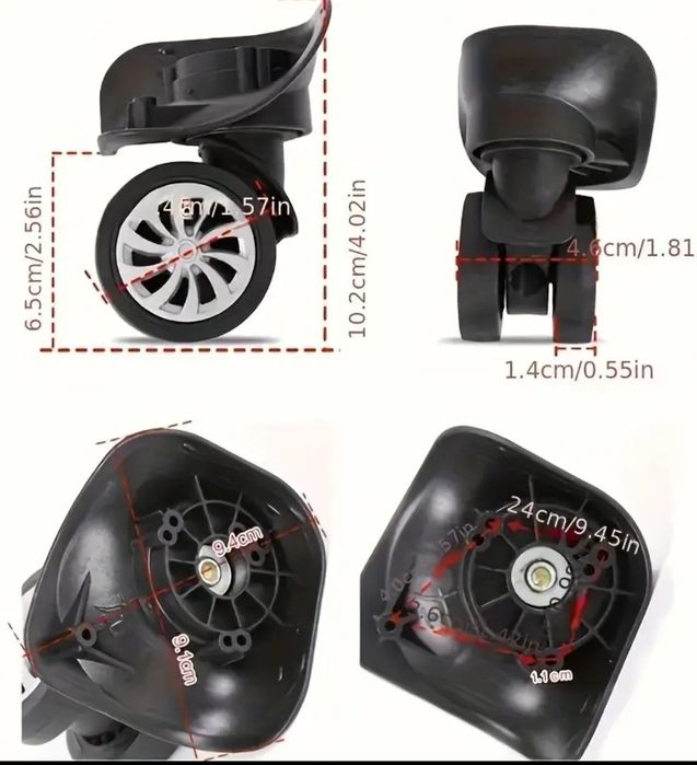 Прочные колеса для чемодана
