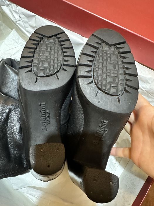 Оригинални ботуши с естествена вата и пух Baldinini Trend, 37