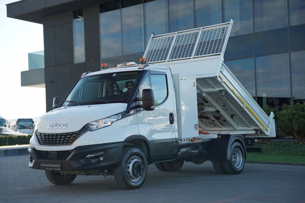 Iveco DAILY 70-180 / BASCULATOR SPATE 2.8 M / MTA: 7.0 T / BLOCARE PUNȚI / DUBLU / HI-MATIC