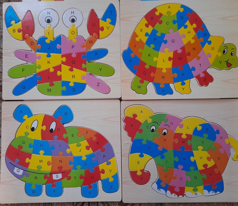 Дървени пъзели в отлично състояние