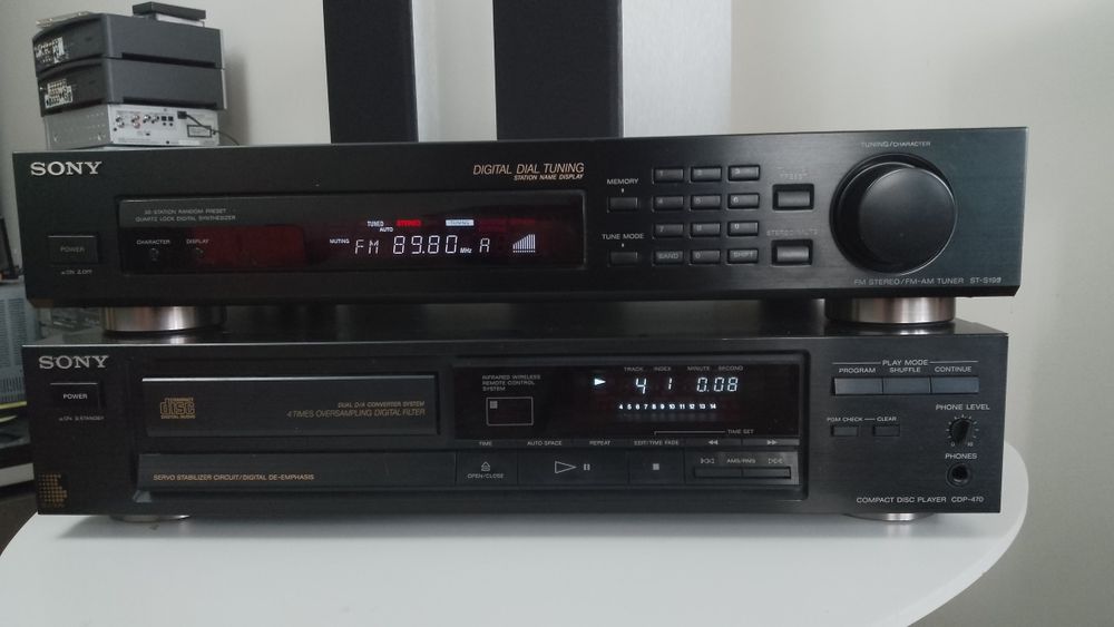 Sony! Sony CDP 470 și Sony ST-S 190
