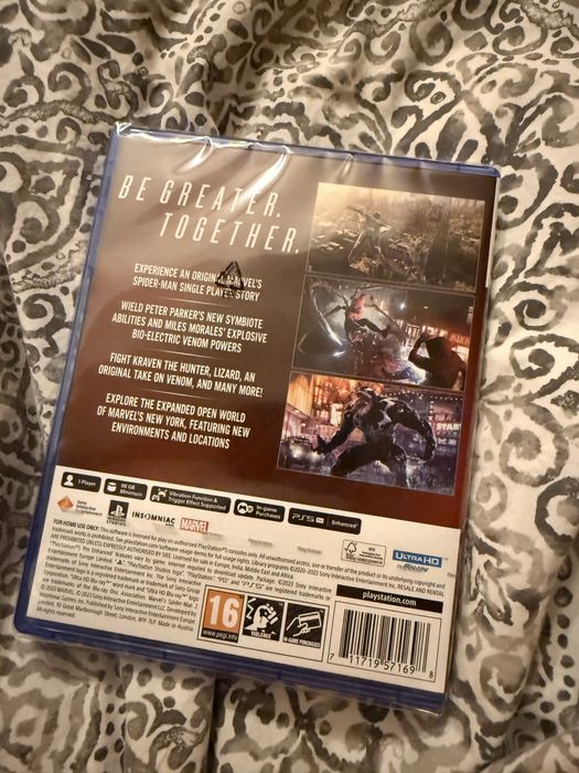 Joc Spider-man 2 PS5, sigilat