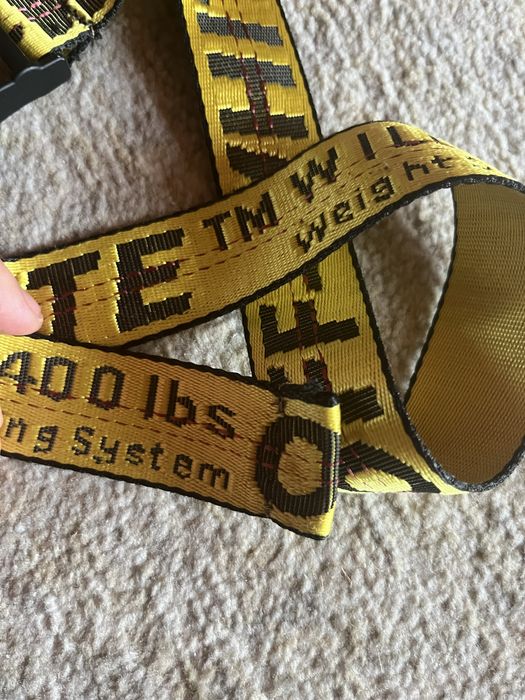 Off White Industrial колан belt