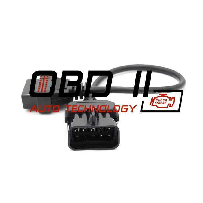 Кабел / Преходник / Адаптер за Opel 10 Пина Опел 10 Pin Delphi Autocom