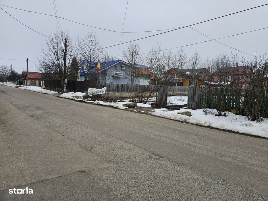 Teren Central Corbeanca Independentei 550 mp sau 1300 mp