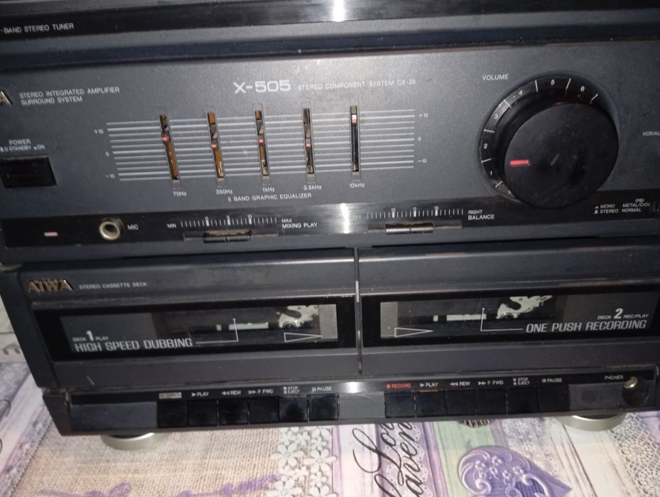 Уредба с грамофон Aiwa X-505
