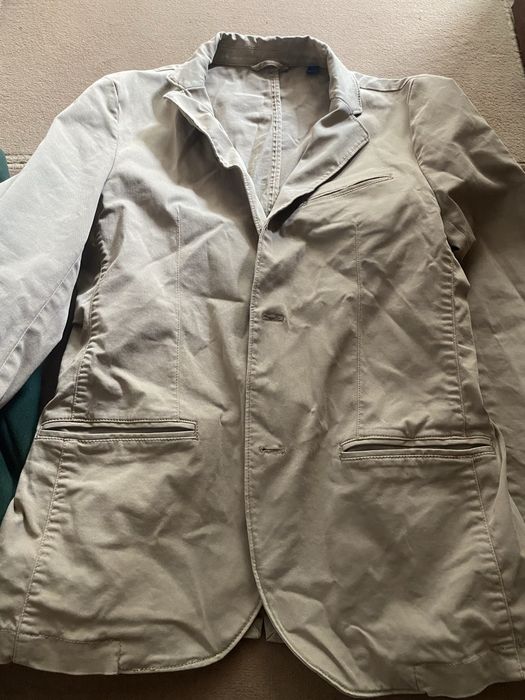 Geaca Tom Tailor- tip sacou bej- gris